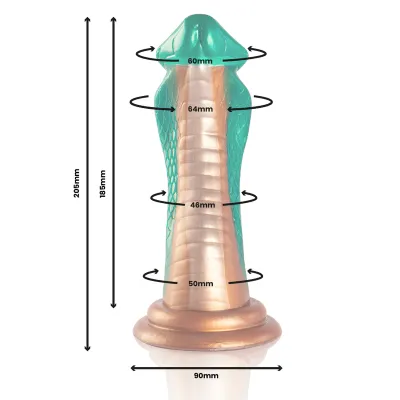 Python Dildo Cobra Grün – Epic