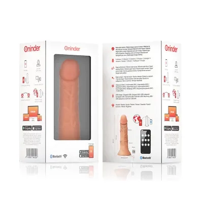 Mittlerer Bogotávibrator Natürlich 22cm Ø 4,5cm | Oninder