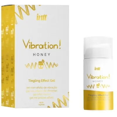 Kraftvolles Vibratorgel Honig 15ml – Intt