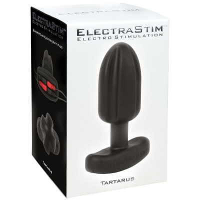 Tartarus Anal Plug Quadripolar Schwarz | Electrastim