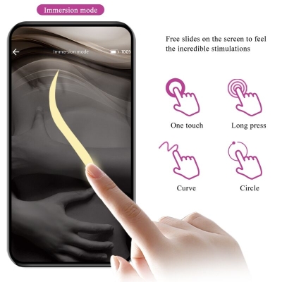 Ethan Wiederaufladbarer Vibrator Lila | Pretty Love