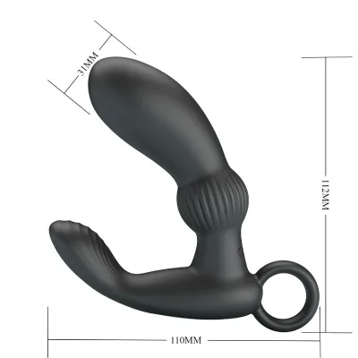 Cayla anal vibrator black – Pretty Love