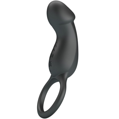PRETTY LOVE - WARREN BLACK ANALRING & VIBRATOR