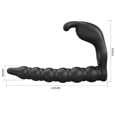 Blackney cock rings with vibrator plug – Pretty Love