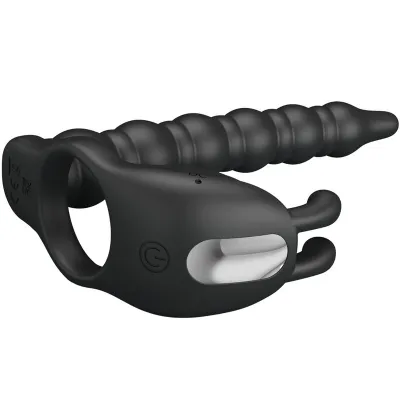 Blackney cock rings with vibrator plug – Pretty Love