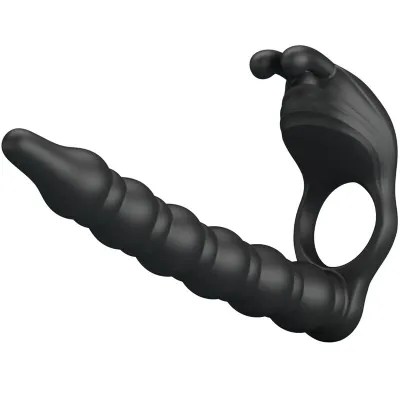 Blackney cock rings with vibrator plug – Pretty Love
