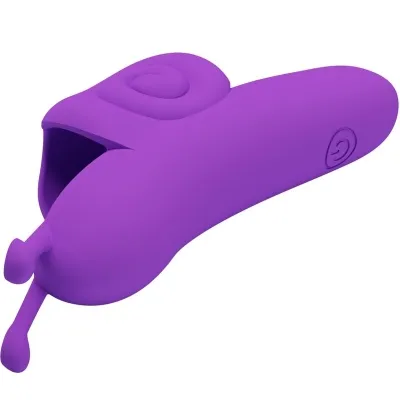 Snail Leistungsstarker FingerStimulator Lila | Pretty Love
