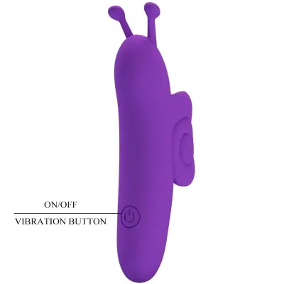 Snail Leistungsstarker FingerStimulator Lila | Pretty Love