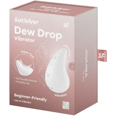 Dew Drop Auflegevibrator Weiss | Satisfyer