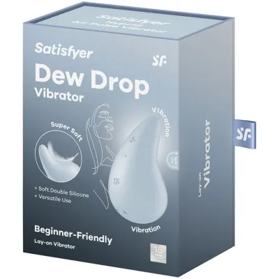 Dew Drop Vibrator Auflegen Blau | Satisfyer