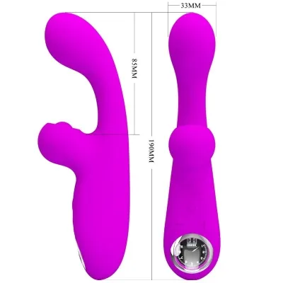 Skylar Rabbit Vibrator Purple | Pretty Love