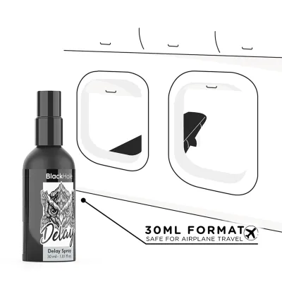 Delay Spray Auf Wasserbasis 30ml – Black Hole