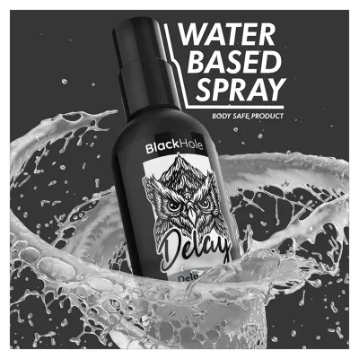 Delay Spray Auf Wasserbasis 30ml – Black Hole