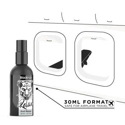 Anal Relaxspray Auf Wasserbasis 30ml – Black Hole