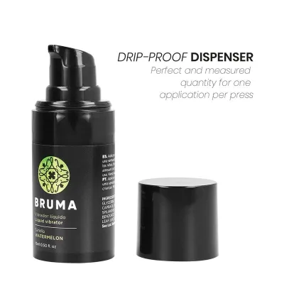 Flüssiger Vibrator Ultra Gleitende Wassermelone 15ml – Bruma