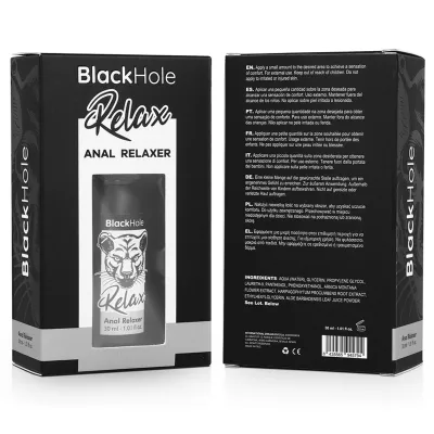 Anal Relaxspray Auf Wasserbasis 30ml – Black Hole
