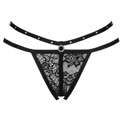 Nomade Thong Ouvert Black – Livco Corsetti Fashion