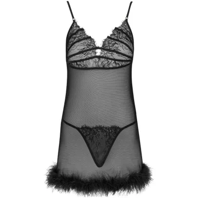Zerunam Babydoll Set + Black Thong – Livco Corsetti Fashion