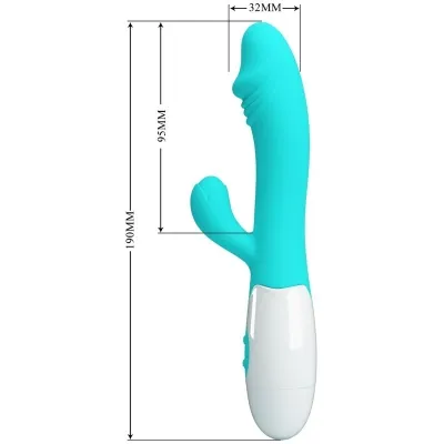Snappy G-Spot Vibrator Aqua Green | Pretty Love