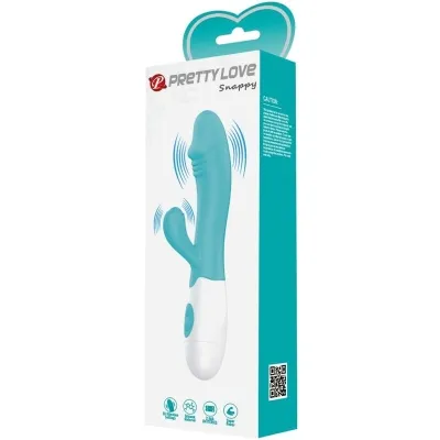 Snappy G-Spot Vibrator Aqua Green | Pretty Love