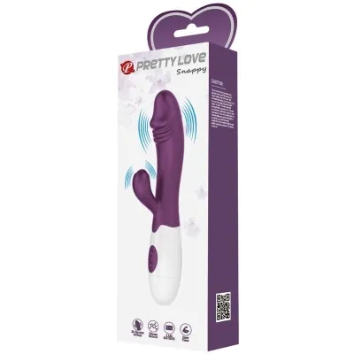 Snappy G-Spot Vibrator Purple | Pretty Love