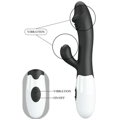 Snappy G-Spot Vibrator Black | Pretty Love