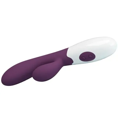 Alvis Rabbit Vibrator Purple | Pretty Love