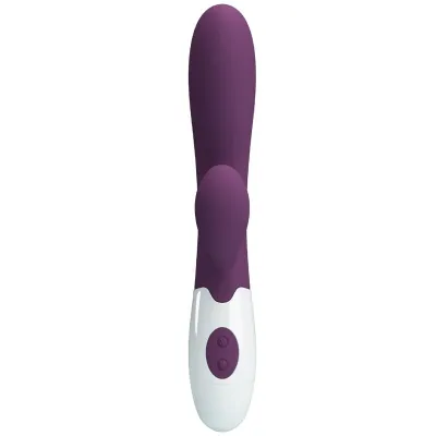 Alvis Rabbit Vibrator Purple | Pretty Love