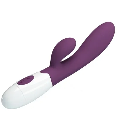 Alvis Rabbit Vibrator Purple | Pretty Love