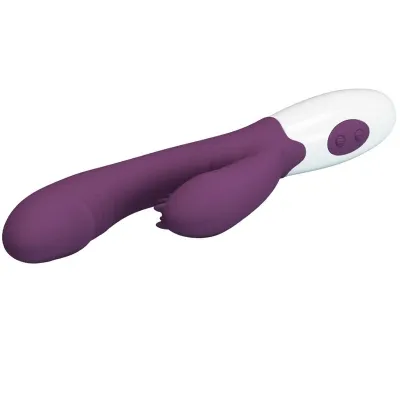 Butterfly Kiss Rabbit Vibrator & G-Spot Stimulator Lila | Pretty Love