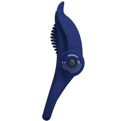 Bronson Double Ring with Vibration Blue – Pretty Love