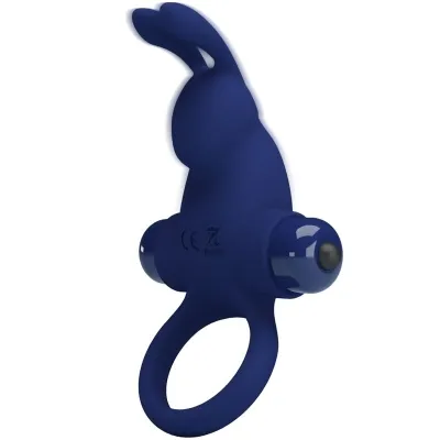 Jiro Rabbit Ring with Vibration Blue – Pretty Love