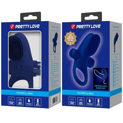Palle Ring With Vibration Blue – Pretty Love