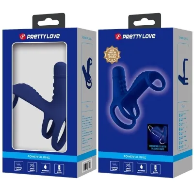 Elish Vibration Ring with Extension Blue – Pretty Love
