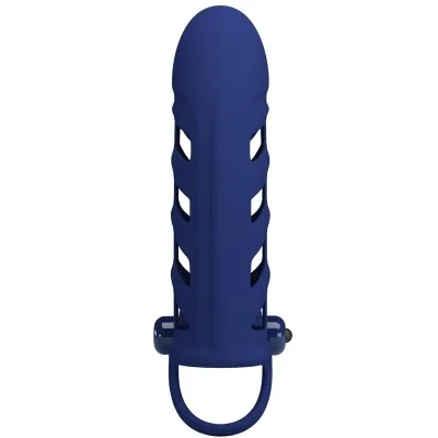 Altaf Vibratorring Mit Silikonhülle Blau – Pretty Love