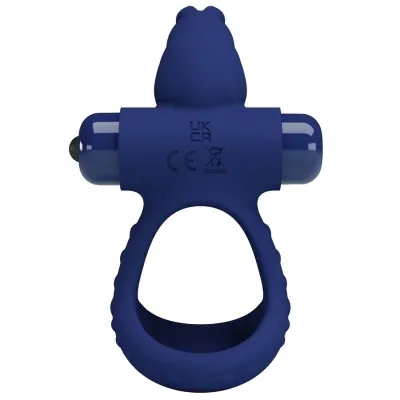 Luchito Double Vibrating Ring Rabbit Blue – Pretty Love
