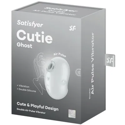 Cutie Ghost Auflegevibrator Weiss | Satisfyer