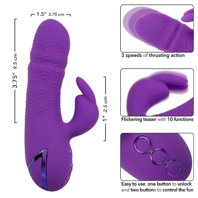 Manhattan Beach Marvel Vibrator Lila | Calexotics