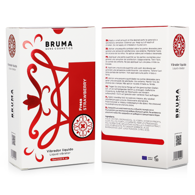 Flüssiger Vibrator Ultra Gleitend Erdbeere 15ml | Bruma