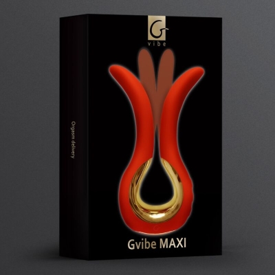 Maxi Vibrator Mit Zwei Flexiblen Spitzen Koralle | G-Vibe