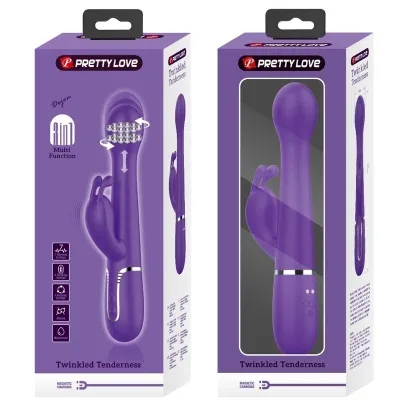 Dejon Rabbitvibrator 3 In 1 Lila | Pretty Love