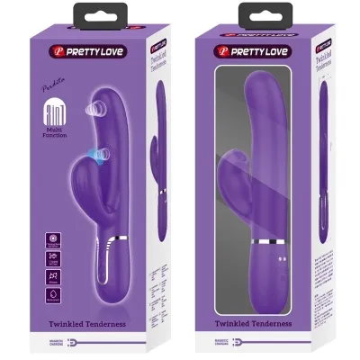 Perlita G-Spot Vibrator 3 In 1 Lila | Pretty Love