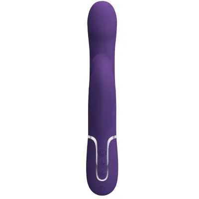 Zalin Rabbit Vibrator Beads 4 In 1 Purple | Pretty Love