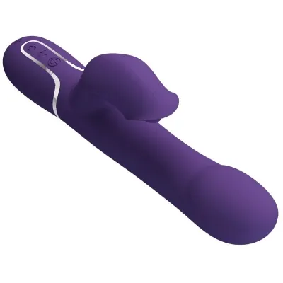 Zalin Rabbit Vibrator Beads 4 In 1 Purple | Pretty Love