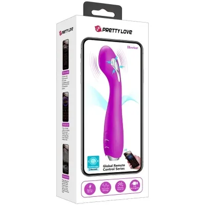 Hector Electric Shock Vibrator App Violet | Pretty Love