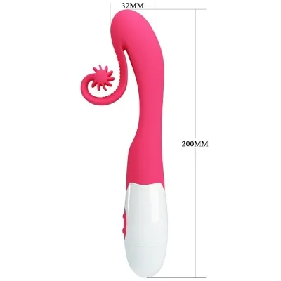Vibrator Und Stimulator 30 Geschwindigkeiten Rosa | Romance
