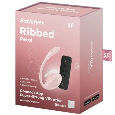 Ribbed Petal G Point Stimulator Rose Free App | Satisfyer
