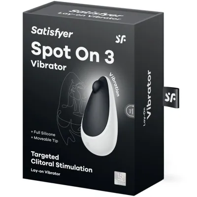 Spot On 3 Schwarzer KlitorasStimulator | Satisfyer