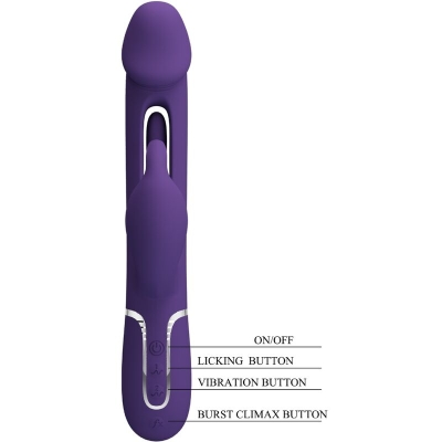 Dejon Rabbitvibrator 3 In 1 Aquagrün | Pretty Love