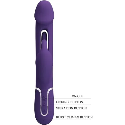 Dejon Rabbitvibrator 3 In 1 Aquagrün | Pretty Love